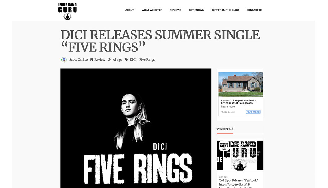 DiCi – Five Rings